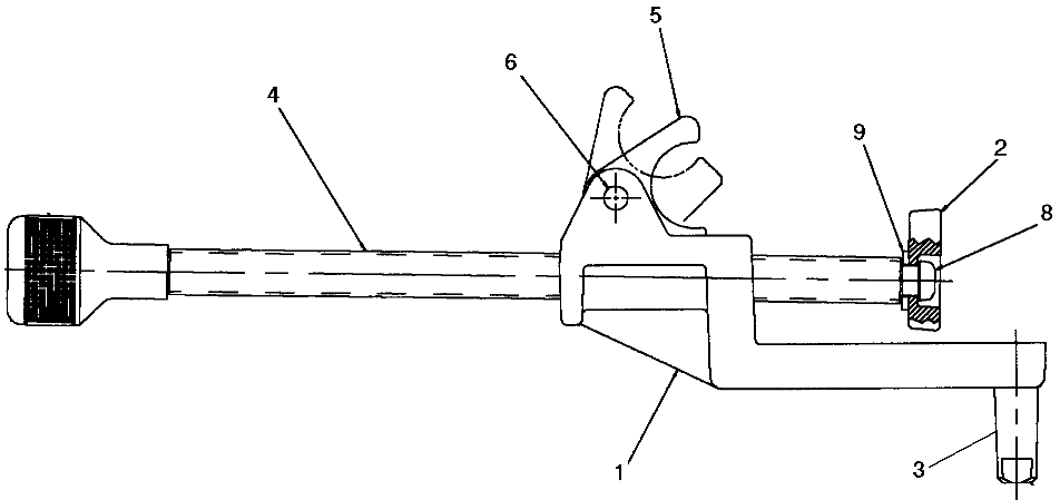 Default Diagram and Parts List for 36802 Type 1 Black and Decker Miter Saw